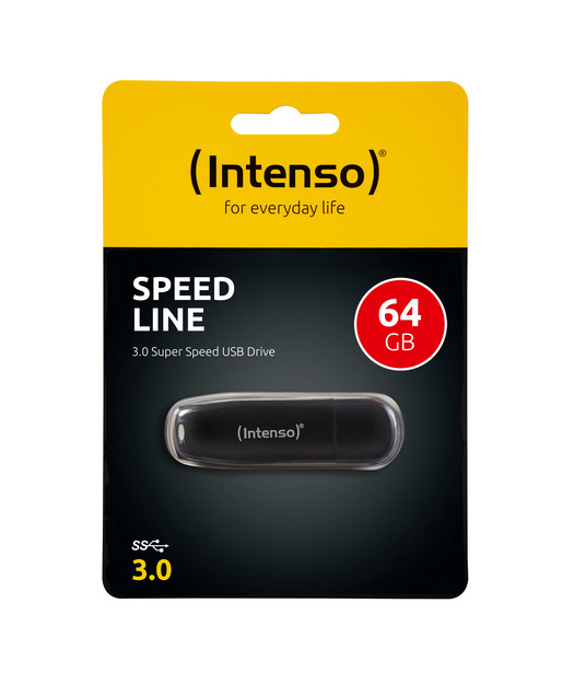 Intenso Speed Line 64GB USB 3.2 Bellek
