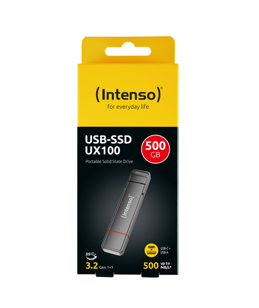 Intenso External USB-SSD 500GB UX100