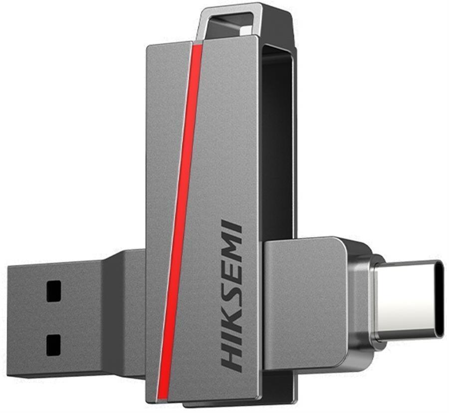 Hiksemi E307C USB 3.2 Dual 32 GB Taşınabilir Bellek - Gri
