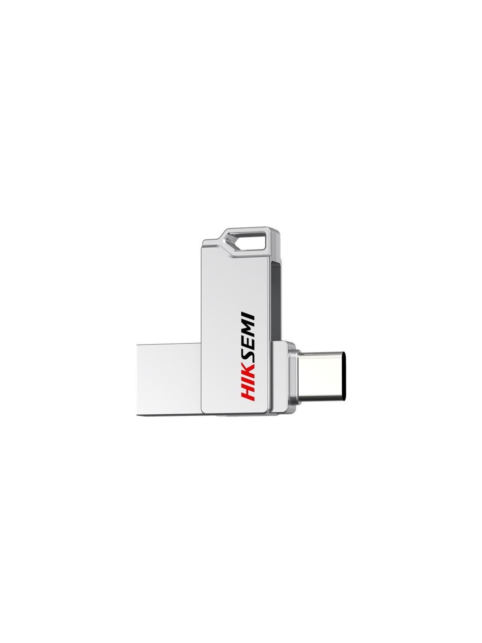 Hiksemi E327C USB 3.2 Dual 32 GB Taşınabilir Bellek - Gümüş