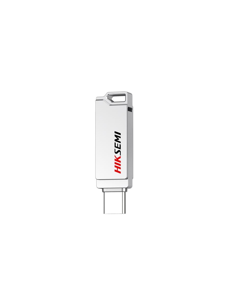 Hiksemi E327C USB 3.2 Dual 64 GB Taşınabilir Bellek - Gümüş