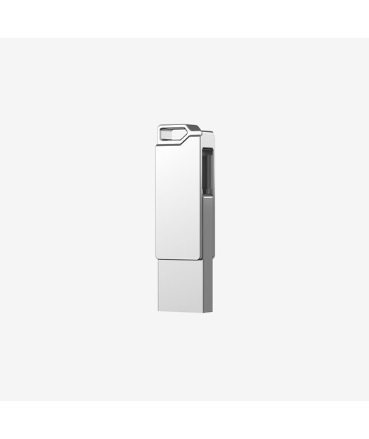 Hiksemi E327C USB 3.2 Dual 128 GB Taşınabilir Bellek - Gümüş