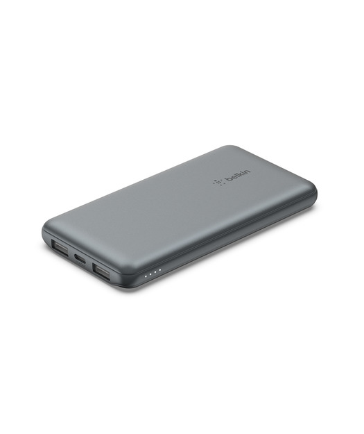 Belkin 10K Powerbank, USB-A & C 15W,Space gray