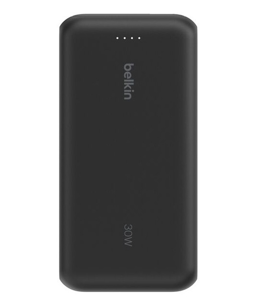 Belkin BPB024 BoostCharge 20K 30W Entegre USB-C Kablolu Powerbank - Siyah