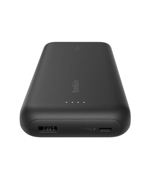 Belkin BPB024 BoostCharge 20K 30W Entegre USB-C Kablolu Powerbank - Siyah