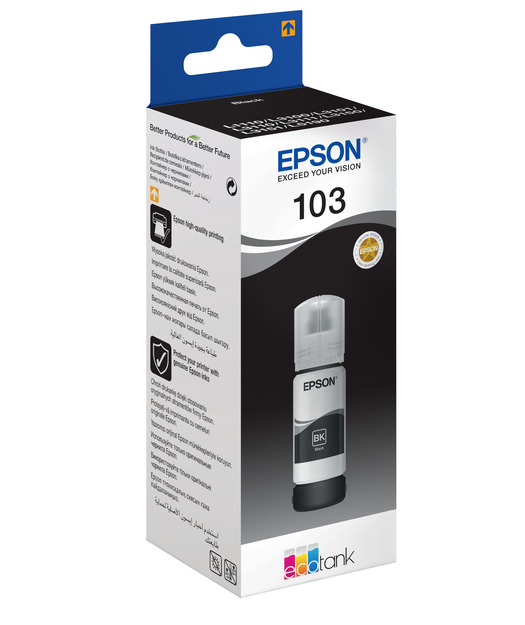 EPSON 103 EcoTank Black bottle (65ml)