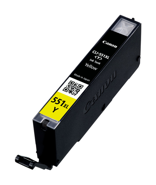 Canon CLI-551XL Y Mürekkep K. 6446B001