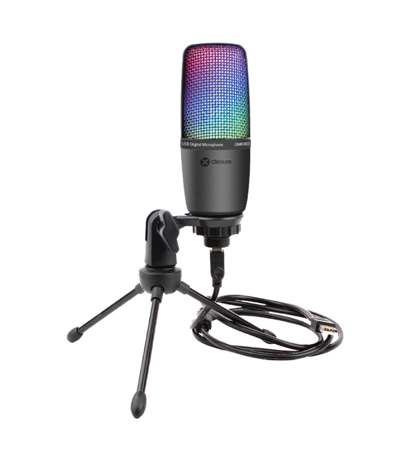 Dexim SME3 USB Kablolu RGB Mikrofon - DMK003