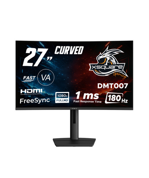 Dexim DMT007 27'' 180Hz 1ms FHD HDMI DP HDR Low Blue Light FreeSync Fast IPS Curved Gaming Monitör