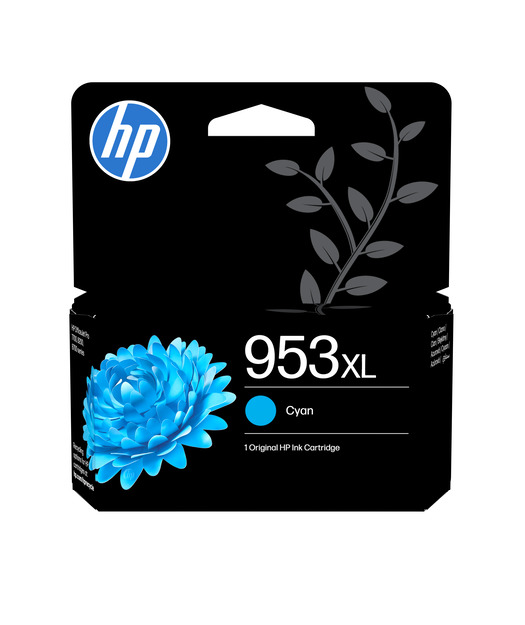 HP F6U16AE Cyan Mürekkep Kartuş (953XL)