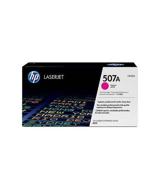HP CE403A Magenta Toner Kartuş (507A)