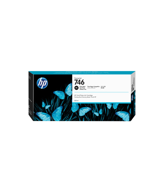 HP P2V82A Photo Black Mürekkep Kartuş 300-ml (746)