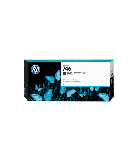 HP P2V83A Matte Black Mürekkep Kartuş 300-ml (746)