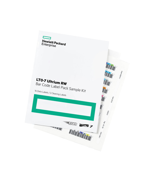 HP Q2014A LTO7 Barkod Etiketi 100'lü Paket