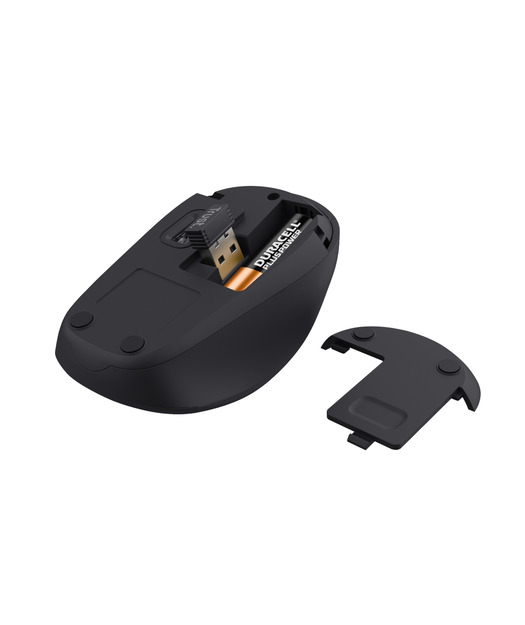 Trust 24550 Yvi+ Sessiz Kablosuz Mouse-Kırmızı
