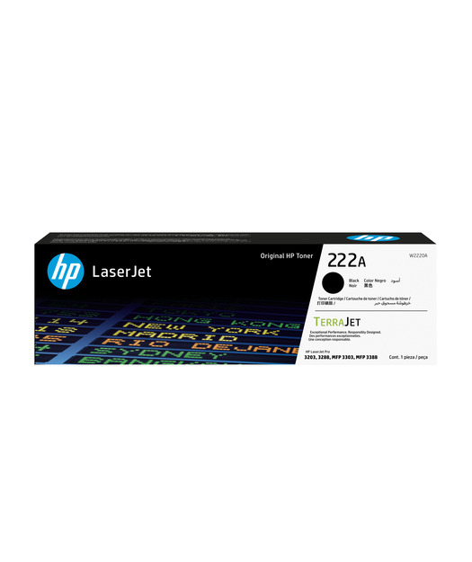 HP W2220A Black T.Kartuş(222A)