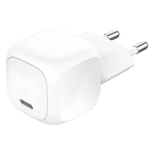 Belkin WCA009 20W PPS Kompakt USB-C Şarj Cihazı  - Beyaz