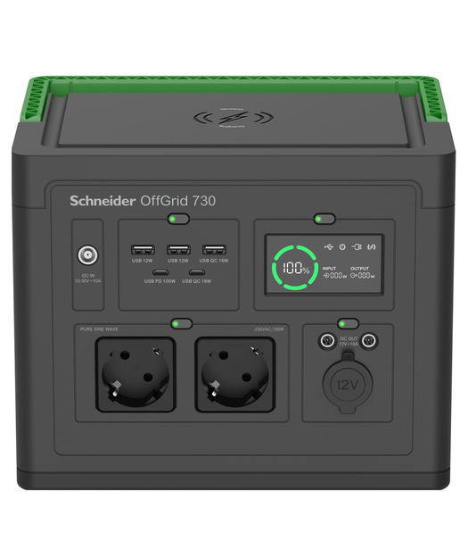 SCHNEIDER OFFGRID 730,738WH LI