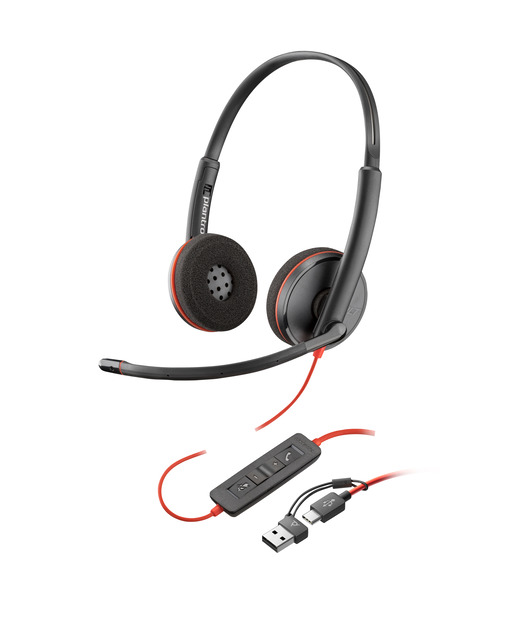 Poly BW 3225 USB-C HS +3.5mmP +USB-C/A