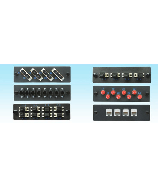 24 Port Duplex LC Patch Panel Modülü Boş