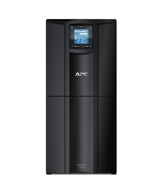 APC Smart-UPS C Line Interactive 3kVA Tower 230V 8x IEC C13+1x IEC C19 outlets USB and Serial communication AVR
