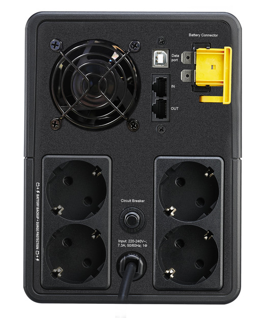 APC Back-UPS 1600VA 230V AVR 4 Schuko outlets