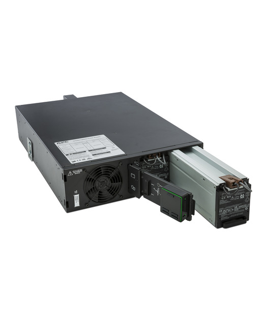 APC Smart-UPS On-Line, 5kVA, Rackmount 3U, 230V, 6x C13+4x C19 IEC outlets, Network Card+SmartSlot, Extended runtime, W/ rail kit