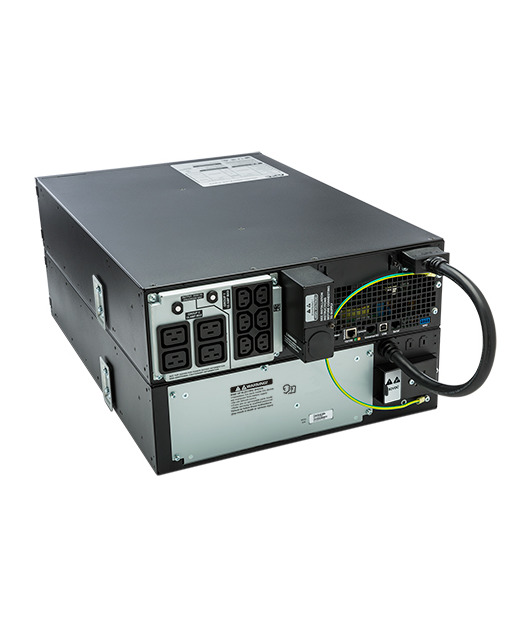 APC Smart-UPS On-Line, 5kVA, Rackmount 3U, 230V, 6x C13+4x C19 IEC outlets, Network Card+SmartSlot, Extended runtime, W/ rail kit