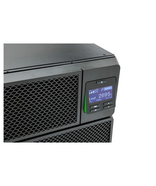 APC Smart-UPS On-Line, 5kVA, Rackmount 3U, 230V, 6x C13+4x C19 IEC outlets, Network Card+SmartSlot, Extended runtime, W/ rail kit