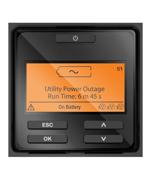 PC Smart-UPS On-Line 1500VA Tower 230V 6x C13 IEC outlets SmartSlot Extended runtime W/O rail kit