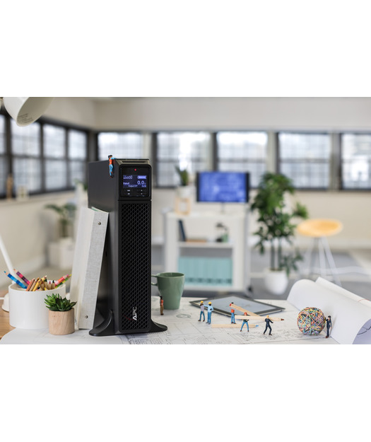 PC Smart-UPS On-Line 1500VA Tower 230V 6x C13 IEC outlets SmartSlot Extended runtime W/O rail kit