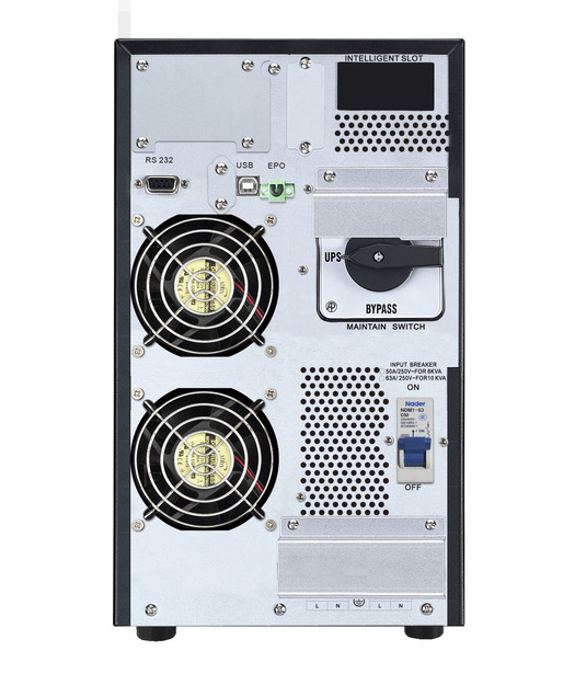 APC Easy UPS On-Line 6kVA Tower 230V Hard wire 3-wire(1P+N+E) outlet Intelligent Card Slot