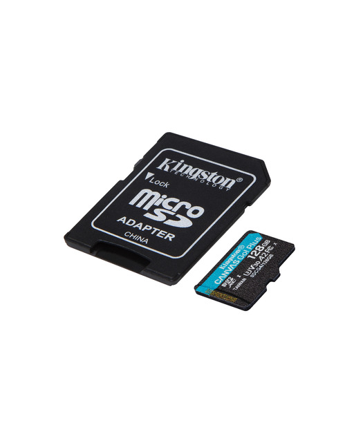 Kingston 128GB Canvas Go Plus microSD Gen4