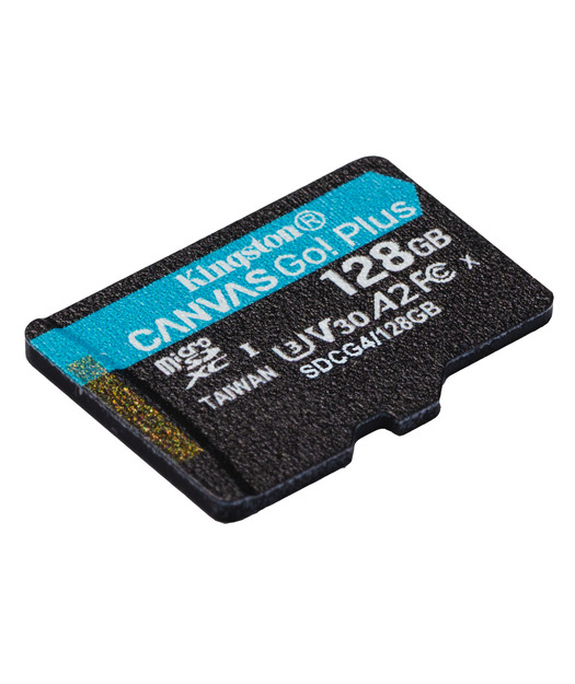 Kingston 128GB Canvas Go Plus microSD Gen4