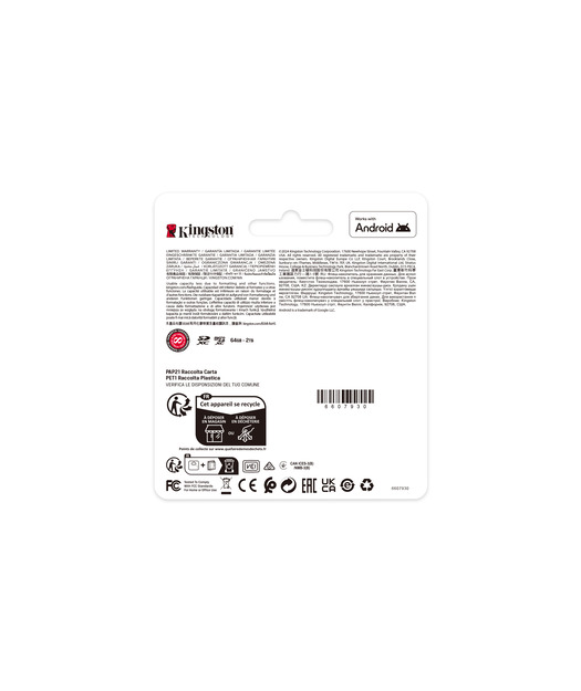 256GB microSDXC Canvas Select Plus Gen3 150MB/s A1 Card + Adapter