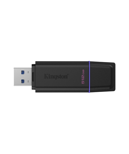 Kingston 512GB Portable USB 3.2 Gen 1 DataTraveler Exodia Black/Purple