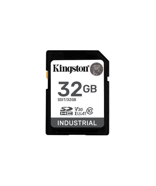 32GB SDHC Industrial -40C to 85C C10 UHS-I U3 V30 A1 pSLC