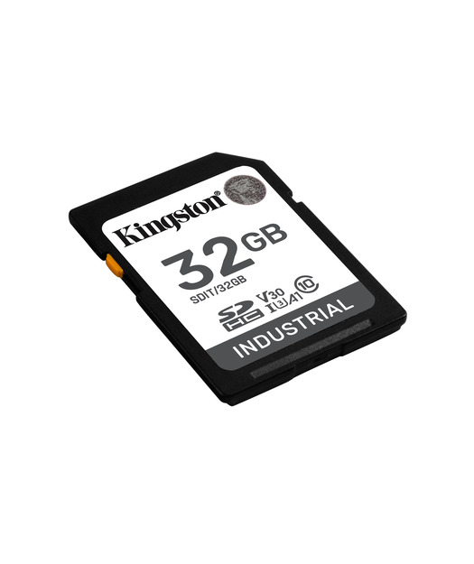 32GB SDHC Industrial -40C to 85C C10 UHS-I U3 V30 A1 pSLC