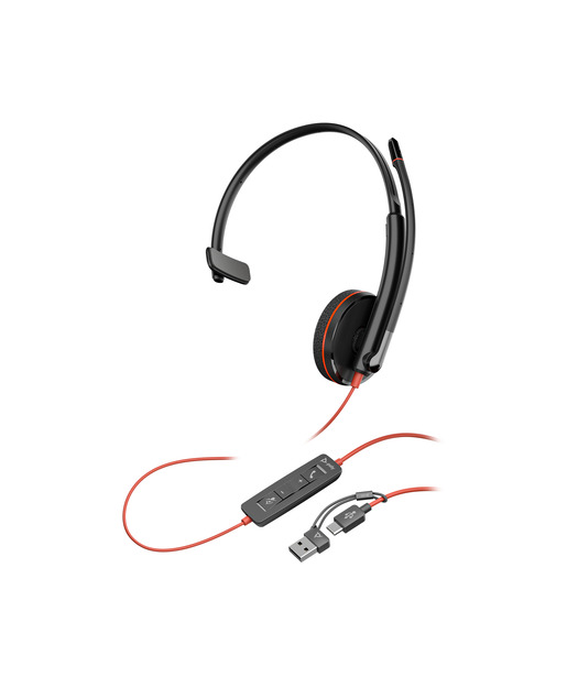 Poly BW 3210 Mono USB-C HS +USB-C/A