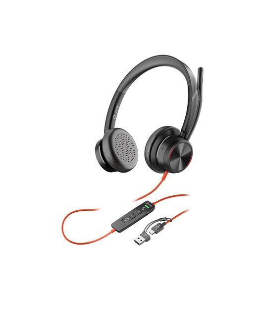 Poly BW 8225 Stereo USB-C HS +USB-C/A