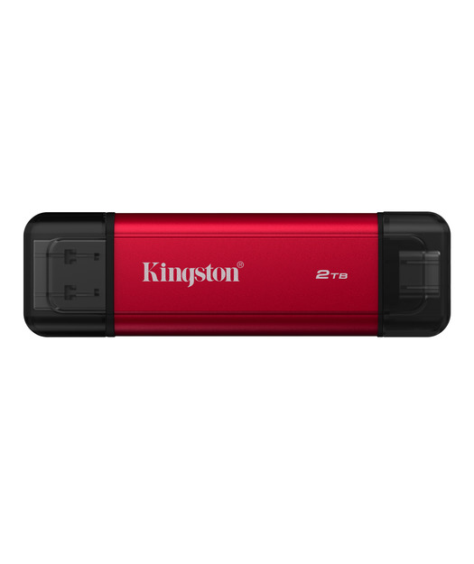 2TB Dual USB-A/C Portable SSD, Up to 1050MB/s USB 3.2 Gen 2