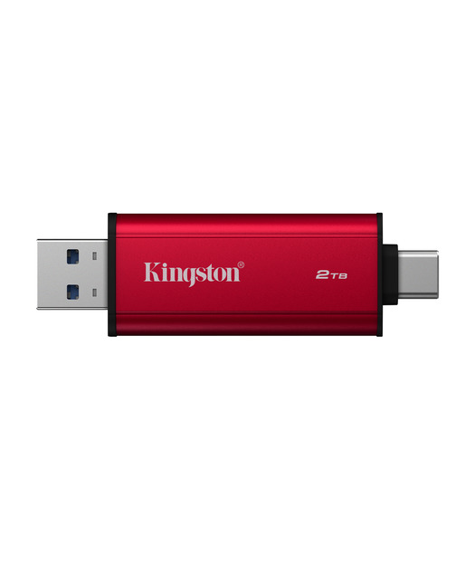 2TB Dual USB-A/C Portable SSD, Up to 1050MB/s USB 3.2 Gen 2