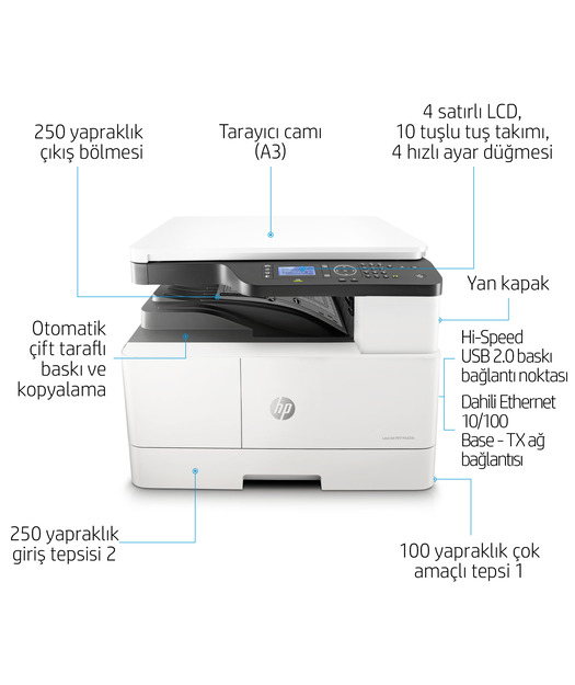 HP LaserJet M442dn MFP Printer